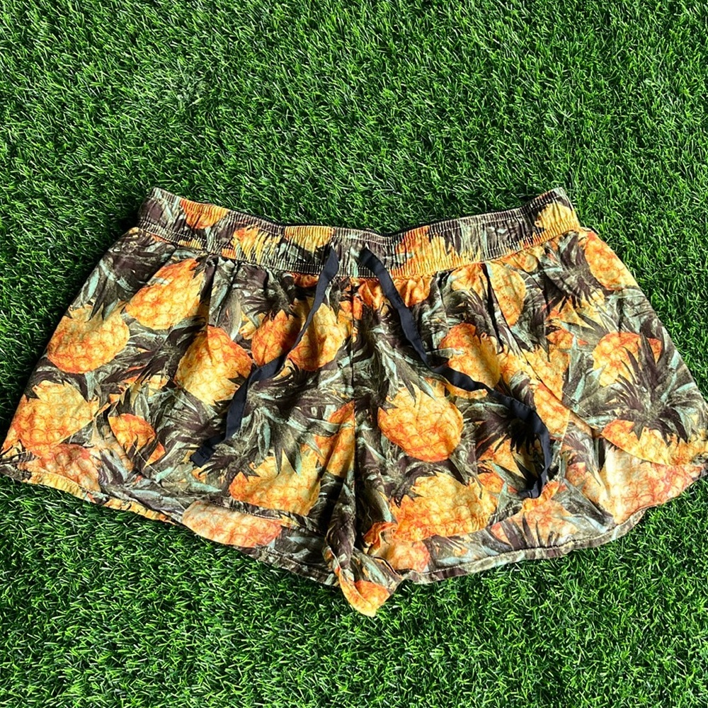 Victoria's Secret Pineapple Print Pajama Shorts